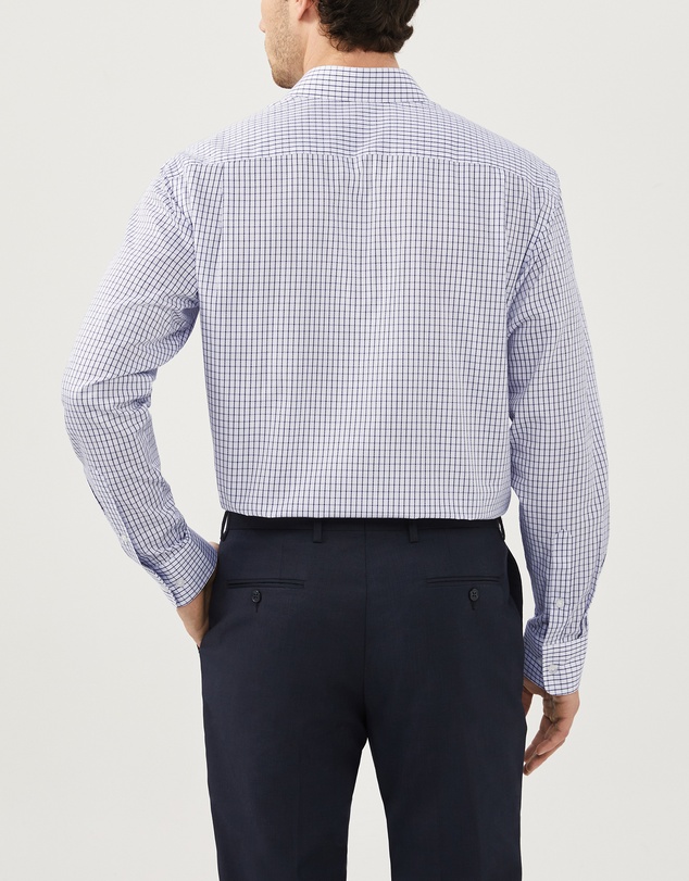 Van Heusen - Windowpane Poplin Shirt