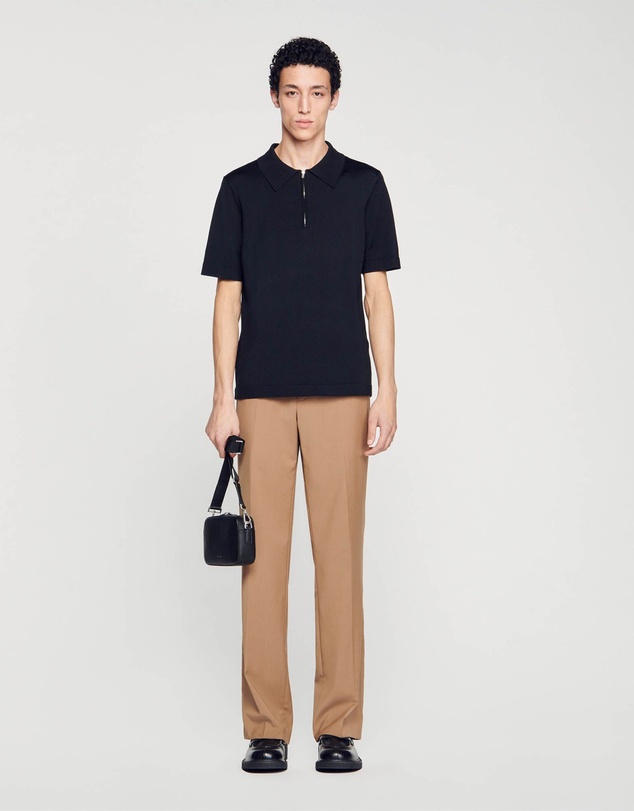 Sandro - Pablo Zip Sweater