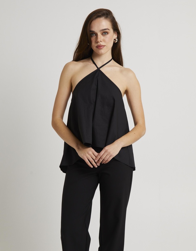 Subtitled - Molly Contrast Hankie Top