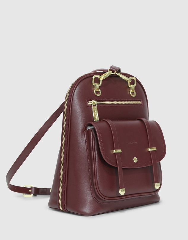 Belle & Bloom - 5th Ave Leather Backpack