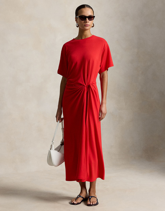Polo Ralph Lauren - Twist-Detail Tee Dress