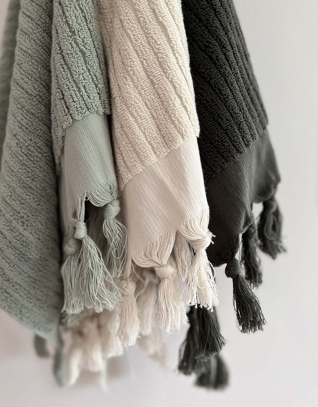 Aura Home - Paros Rib Towel Range