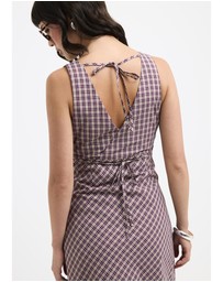 Subtitled - Kaia V Neck Midi Dress