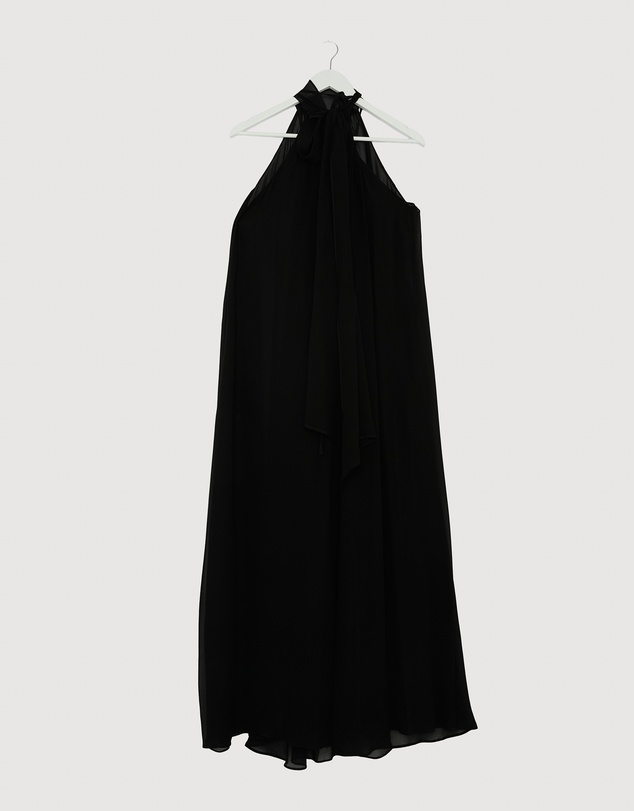 Revibe - Repaired Minima Esenciales Reese Tie Back Maxi Dress - AU 8