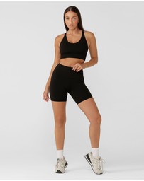 Lorna Jane - Lotus No Chafe 12cm Bike Short