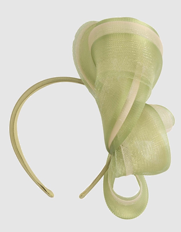 Fillies Collection - Bespoke Sage Racing Fascinator