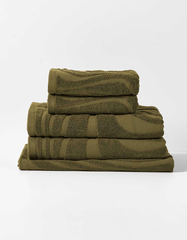 Aura Home - Wave Bath Towel Set