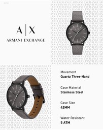 Armani Exchange - Grey Analogue Watch