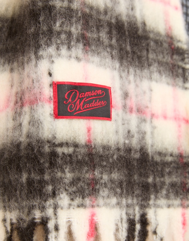 Damson Madder - Brushed Oversized Scarf