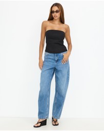Dazie - Ines Strapless Top
