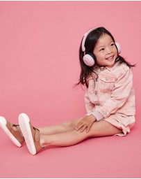 Kreafunk - Kreafunk Kids Buzz Bluetooth Headphones W/ Anc - Dusty Rose