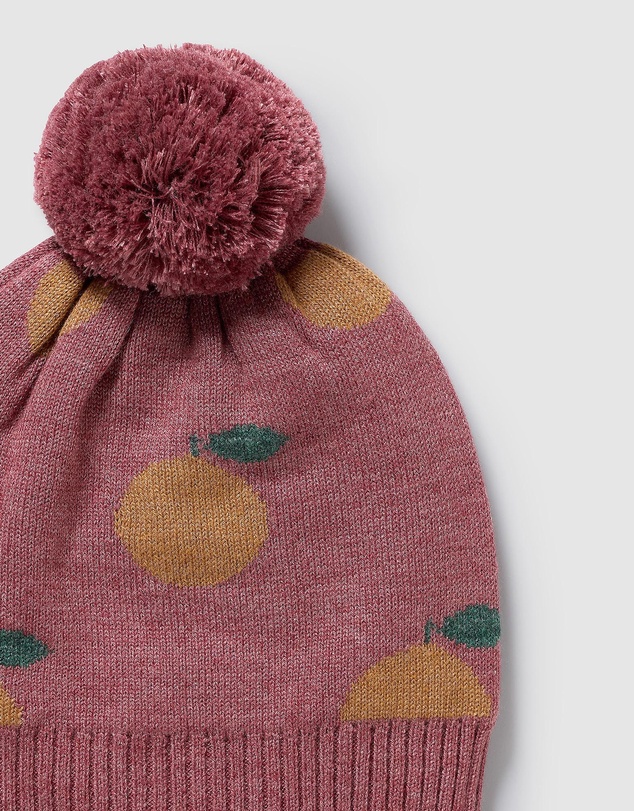 Wilson & Frenchy - Organic Knitted Jacquard Hat - Babies