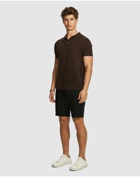 yd. - Roscoe Knit Polo Shirt
