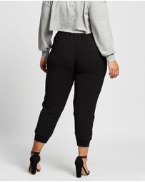 Love Your Wardrobe - Bree Relaxed Rib Cuff Pants
