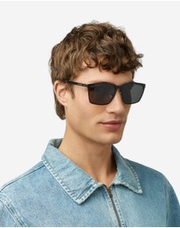 Hawkers Co - HAWKERS Track Flex - Polarized Black Dark Sunglasses for Men