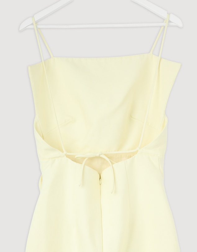 Revibe - Repaired Shona Joy Otis Draped High Neck Midi Dress - AU 12