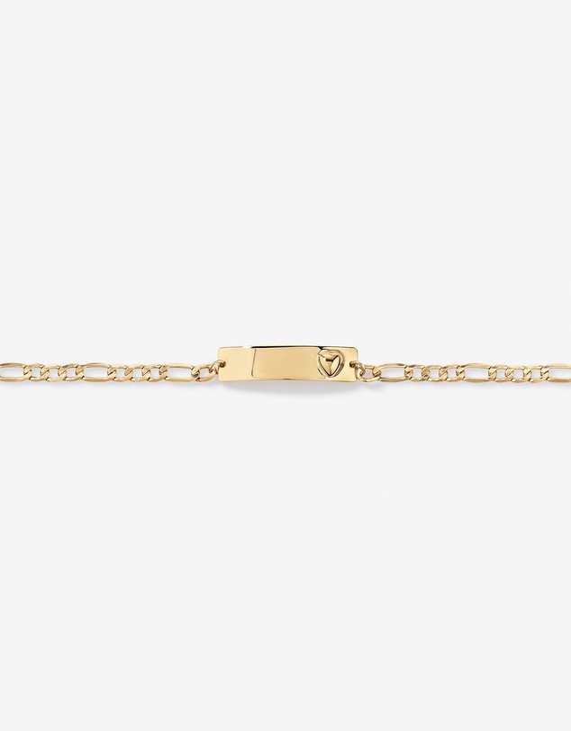 Michael Hill - Children's Engravable ID Bracelet in 10kt Yellow Gold