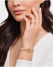 THOMAS SABO - Golden Bracelet with Freshwater Cultured Pearls