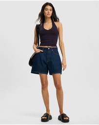 Cotton On - High 90s Denim Shorts