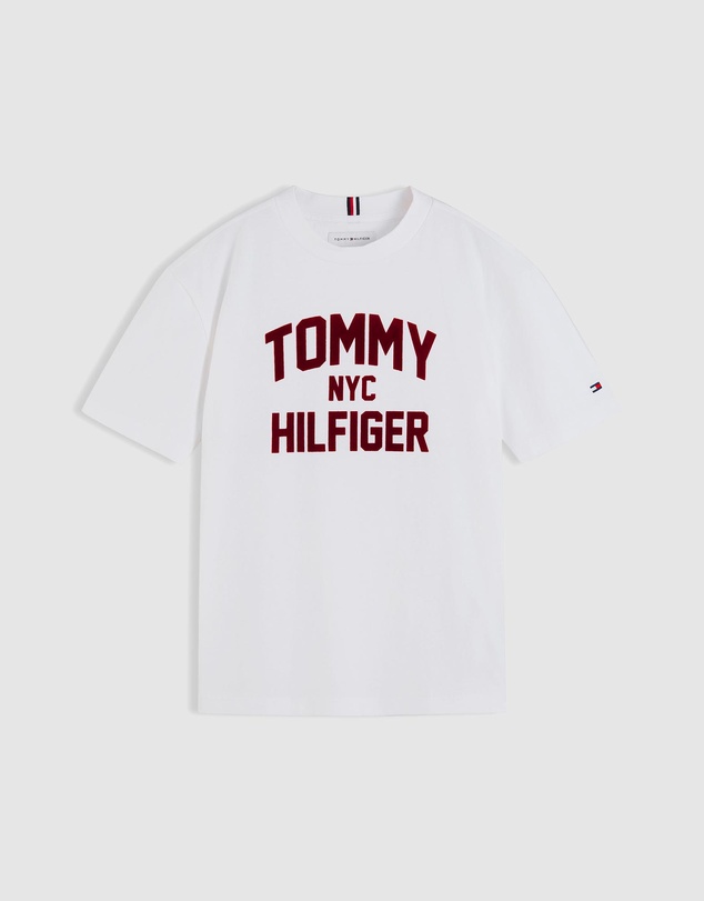 Tommy Hilfiger - Logo Jersey Crew Neck T-Shirt - Teens