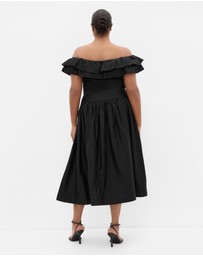 City Chic - Kaia Crop Top - black