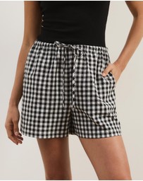 Atmos&Here - Lydia Gingham Shorts