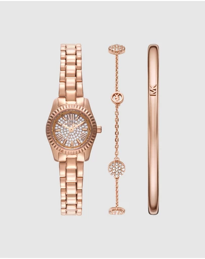 Michael Kors - Lexington Rose Gold Analogue Watch