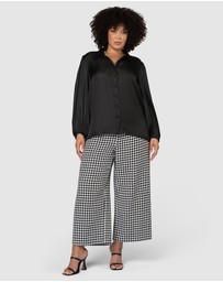 Something 4 Olivia - Loren Satin Shirt