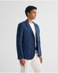 Oxford - 3 Button Linen Milton Blazer