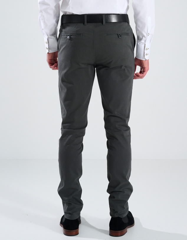 3 Wise Men - 3 Wise Men Cayden Chino Pant - Dark Charcoal
