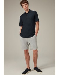 NEXT - Textured Waffle Polo Shirt