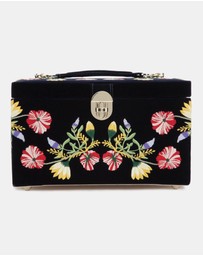 Wolf - Wolf Zoe Medium Jewellery Box Indigo