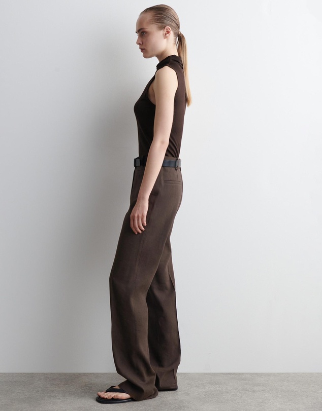 COS - Draped Turtleneck Tank Top