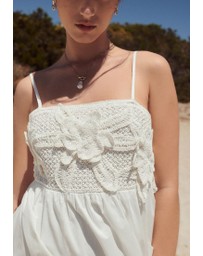 NEXT - Crochet Mix Mini Summer Dress