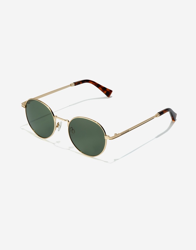 Hawkers Co - HAWKERS - Polarized Gold Green MOMA Sunglasses for Men and Women UV400