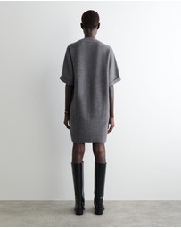 COS - Sculpted Merino Wool Mini Dress