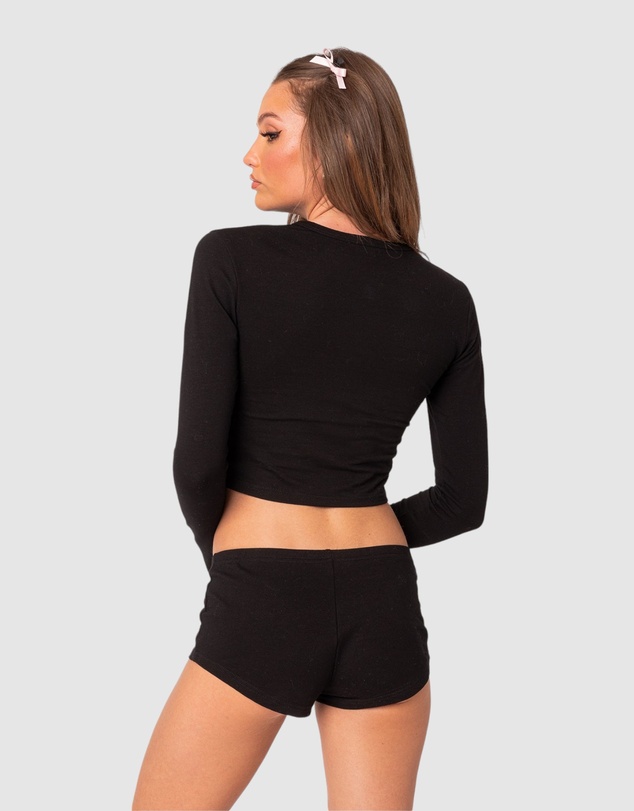 EDIKTED - Attitude Problem Long Sleeve T Shirt