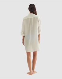 Polo Ralph Lauren - Organic Cotton & Linen Oversized Beach Shirt