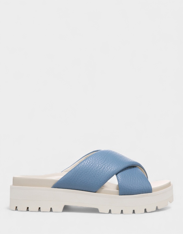 Vionic - Vesta Flatform Lug Sandal - Blue Shadow