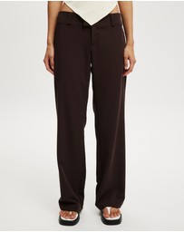 Cotton On - Lola Low Rise Suiting Pants