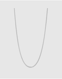 Najo - Kinetic Men's Silver Chain Necklace
