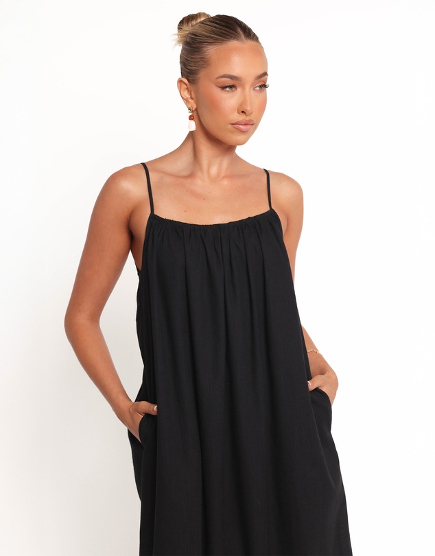 Petal & Pup - Lumina Maxi Dress - Black