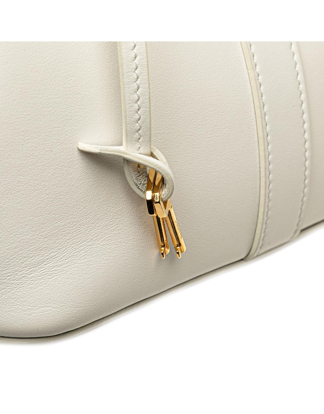 Pre-Loved by Azura Reborn - Pre-Loved celine Elegant Leather Shoulder Bag with Adjustable Strap and Stylish Key Charm