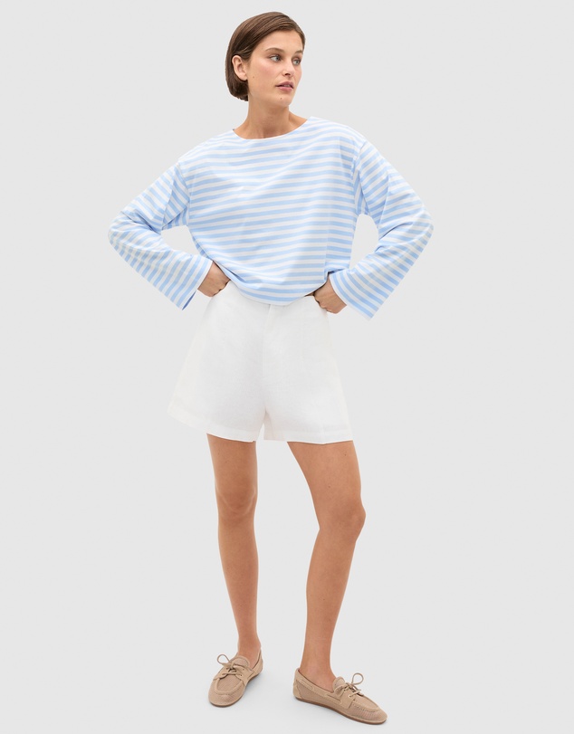 Seed Heritage - Boatneck Long Sleeve Top