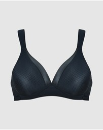 Naturana - Wednesday Jacquard Wireless T-Shirt Bra with Padded Straps
