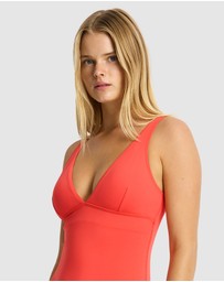 Sea Level Australia - Essentials Edit Longline Tie Back One Piece