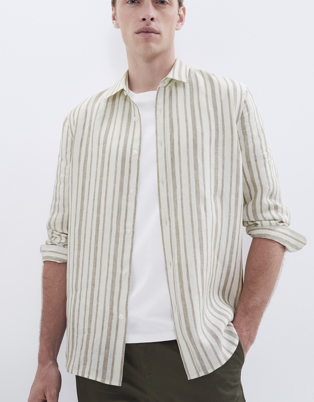 UNISON - Linen Regular Fit Shirt
