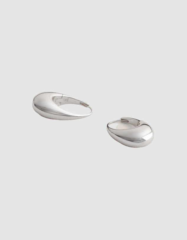 Trenery - Etty Teardrop Hoop Earrings