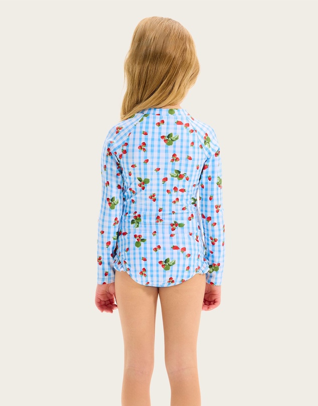 Seafolly - Beach Picnic Zip-Front Paddlesuit - Kids