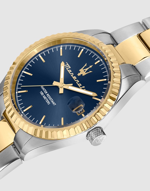 Maserati - Competizione 43mm Two Tone  Watch